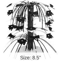 12/Case Bulk Black Graduation Centerpiece