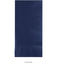 600/Case Bulk Navy 2 Ply Dinner Napkins