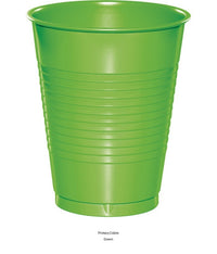 240/Case Bulk Fresh Lime 16 oz Plastic Cups