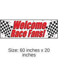 6/Case Bulk Racing Giant Party Banners