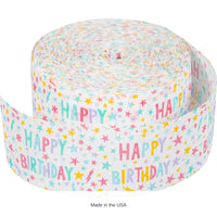12/Case Bulk Happy Birthday Streamers