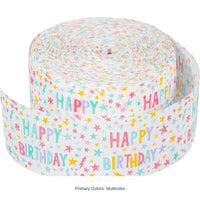 12/Case Bulk Happy Birthday Streamers