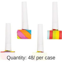 48/Case Bulk Assorted Party Blowers