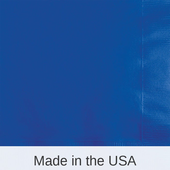240/Case Bulk Cobalt Blue Value Friendly Beverage Napkins