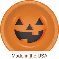 96/Case Bulk Halloween Pumpkin 20 oz Paper Bowls