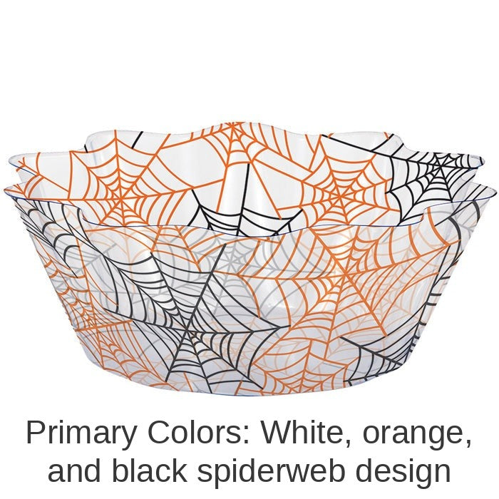 12/Case Bulk Spiderwebs Fluted Bowls
