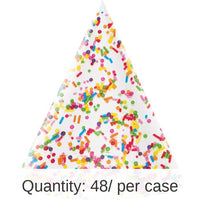 48/Case Bulk Confetti Sprinkles Party Hats