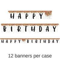 12/Case Bulk Confetti Sprinkles Party Banners