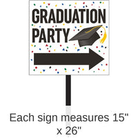 6/Case Bulk Graduation Yard Signs