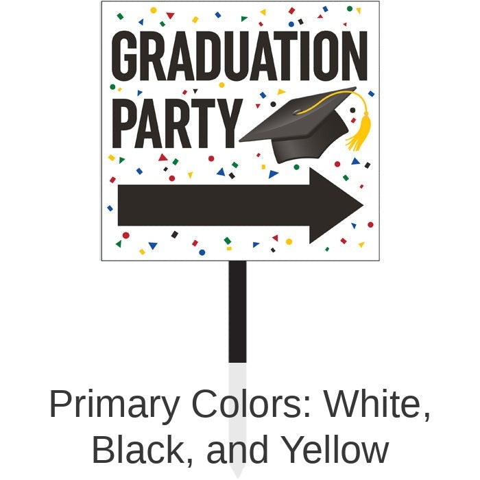 6/Case Bulk Graduation Yard Signs