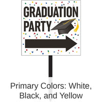 6/Case Bulk Graduation Yard Signs