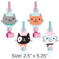 48/Case Bulk Purr-fect Cat Party Blowers