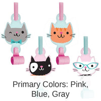 48/Case Bulk Purr-fect Cat Party Blowers