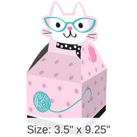 48/Case Bulk Purr-fect Cat Party Favor Boxes