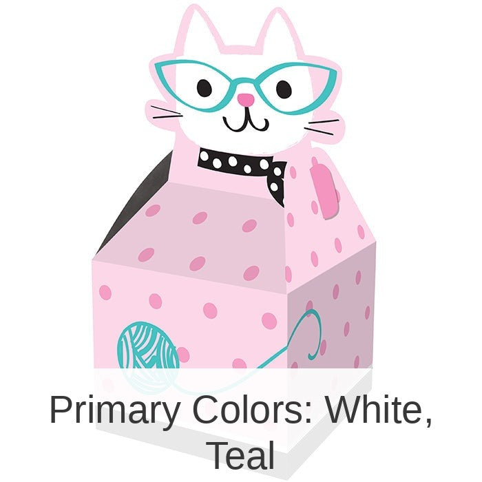 48/Case Bulk Purr-fect Cat Party Favor Boxes