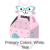 48/Case Bulk Purr-fect Cat Party Favor Boxes