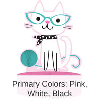 6/Case Bulk Purr-fect Cat Party Centerpieces