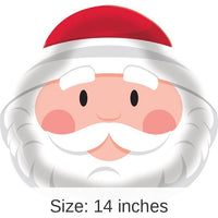12/Case Bulk Santa Plastic Trays
