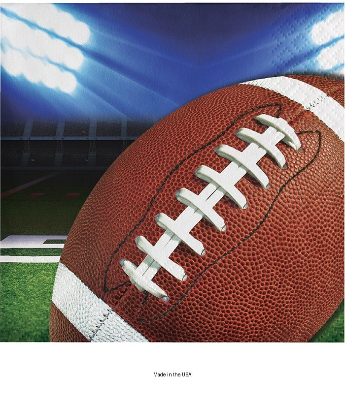 192/Case Bulk Football Party Beverage Napkins