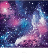 192/Case Bulk Galaxy Party Beverage Napkins