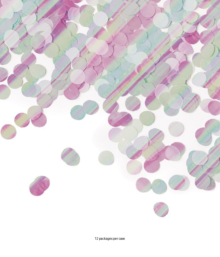 12/Case Bulk Iridescent Party Confetti