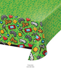 6/Case Bulk Video Games Party Plastic Table Covers