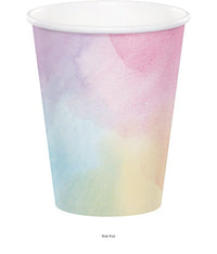 96/Case Bulk Iridescent Party 9 oz Cups