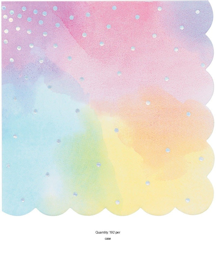 192/Case Bulk Iridescent Party Luncheon Napkins