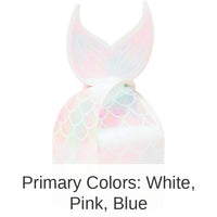 48/Case Bulk Iridescent Mermaid Party Favor Boxes
