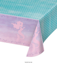 6/Case Bulk Iridescent Mermaid Party Plastic Table Covers