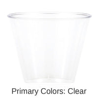 96/Case Bulk Clear 9 oz Plastic Tumblers
