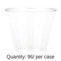 96/Case Bulk Clear 9 oz Plastic Tumblers