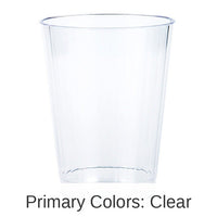 96/Case Bulk Clear 12 oz Plastic Tumblers