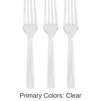288/Case Bulk Clear Forks Only