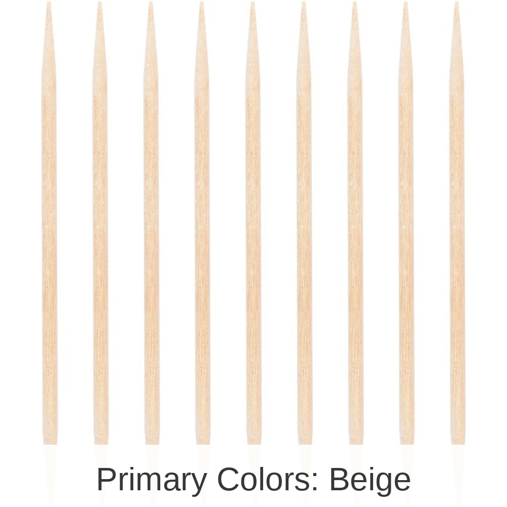 2400/Case Bulk 2.5" Wood Toothpicks, Natural,