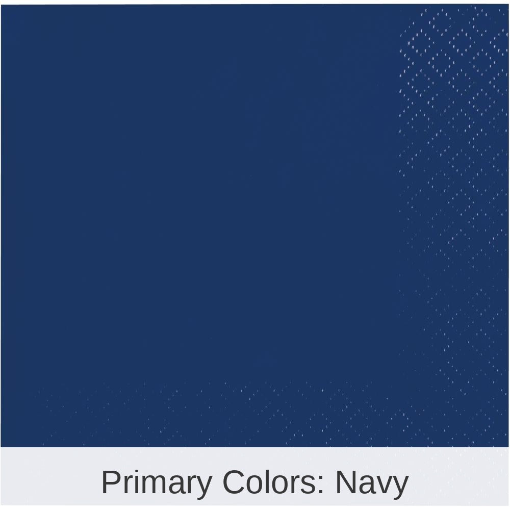 480/Case Bulk Navy 2Ply Beverage Napkin