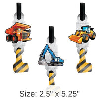 48/Case Bulk Big Dig Construction Party Blowers