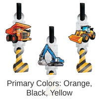 48/Case Bulk Big Dig Construction Party Blowers