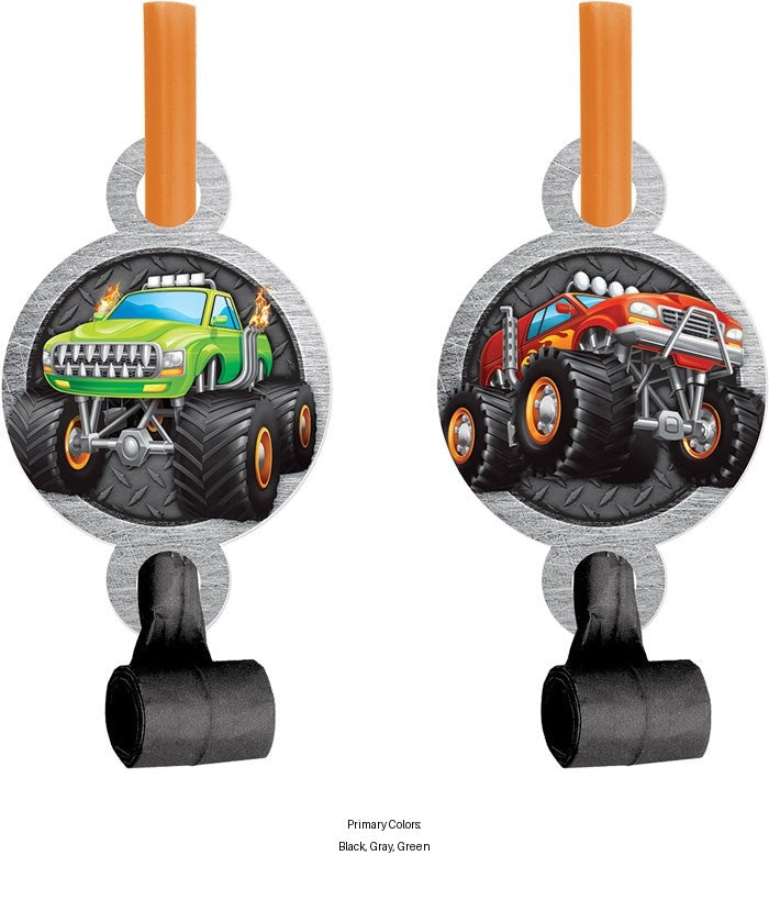 48/Case Bulk Monster Truck Party Blowers