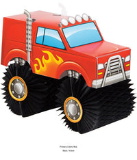 6/Case Bulk Monster Truck Centerpieces