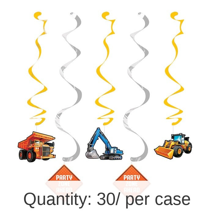 30/Case Bulk Big Dig Construction Dizzy Danglers