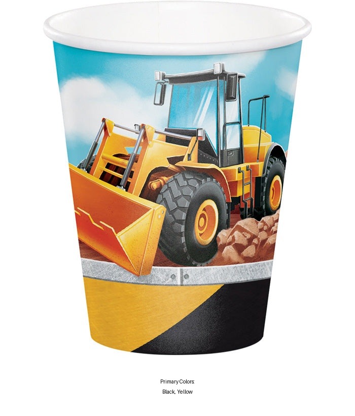 96/Case Bulk Big Dig Construction Cups