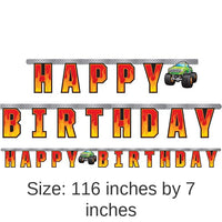 12/Case Bulk Monster Truck Banners