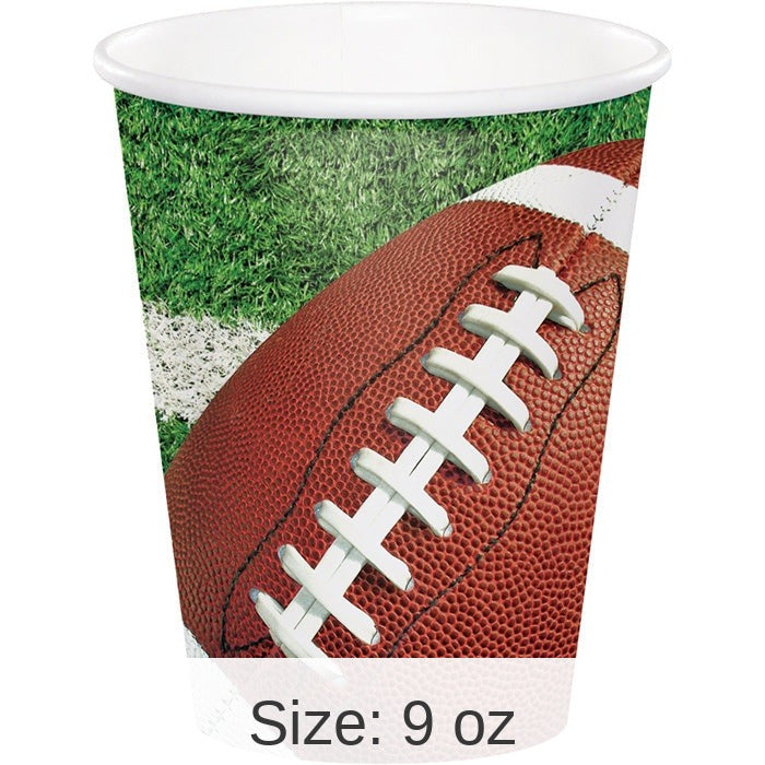 96/Case Bulk Football Party Cups