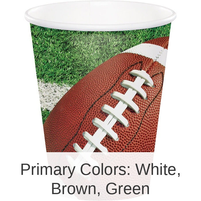96/Case Bulk Football Party Cups