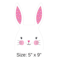 240/Case Bulk Easter Bunny Cello Bags