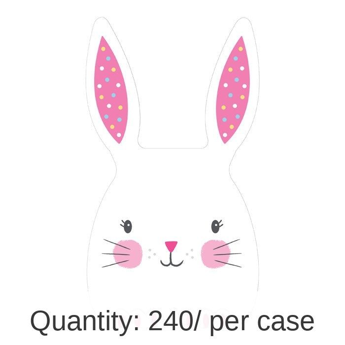 240/Case Bulk Easter Bunny Cello Bags