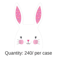240/Case Bulk Easter Bunny Cello Bags