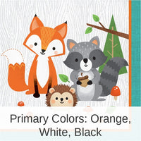 192/Case Bulk Wild One Woodland Animals Luncheon Napkins
