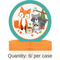 6/Case Bulk Wild One Woodland Centerpieces
